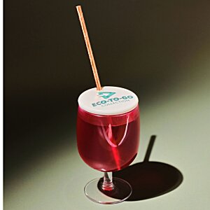 Additional Image 2 - a glass with a straw and a red liquid