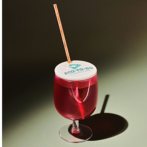 Additional Image 2 - a glass with a straw and a red liquid