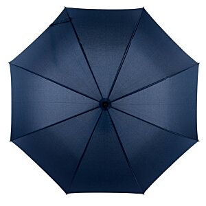 Additional Image 3 - a black umbrella with a black handle