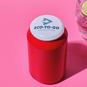 Additional Image 2 - a red container with a white cap