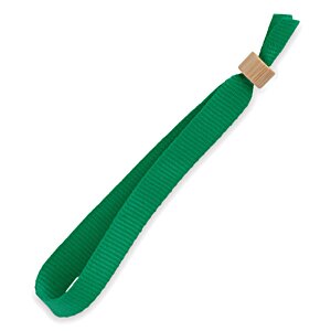 Additional Image 5 - a green tie with a rubber band