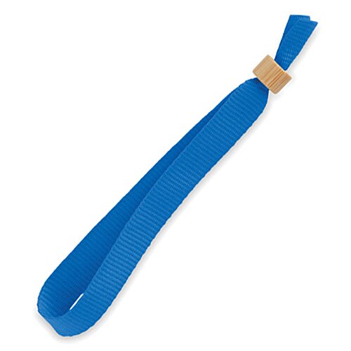 Additional Image 2 - a blue tie with a rubber band