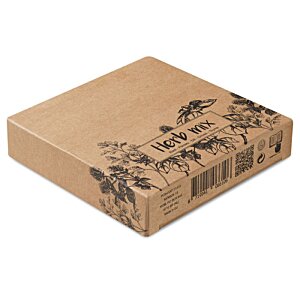 Additional Image 3 - a brown box with black writing on it