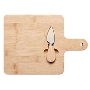 Additional Image 1 - a wooden cutting board with a knife