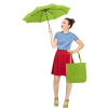 Additional Thumbnail Image 13 - a woman holding an umbrella