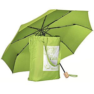 Additional Image 9 - a green bag with a handle and an umbrella