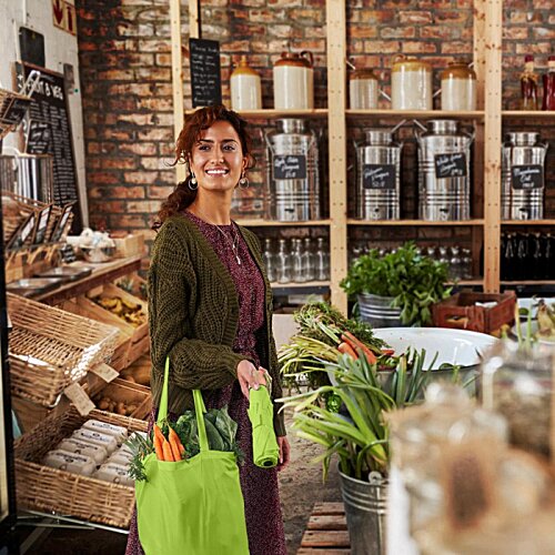 Additional Image 14 - a woman holding a green bag