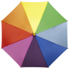 View Image 2 of 10 of FARE Kids Rainbow Skylight Umbrella