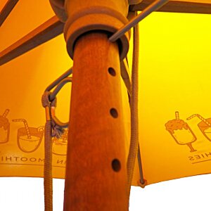 Additional Image 1 - a close up of a yellow umbrella