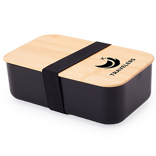 Additional Image 1 - a black and brown rectangular object with a black ribbon