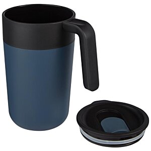 Additional Image 1 - a blue and black coffee mug