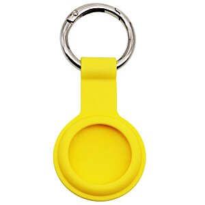 Additional Image 4 - a yellow key chain with a ring