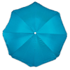 a blue umbrella with a white background