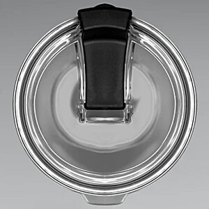 Additional Image 1 - a black handle on a silver surface