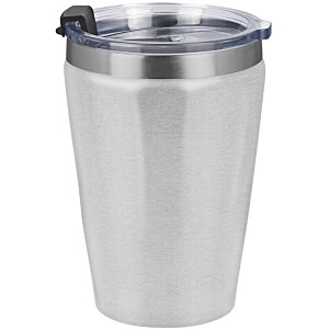 Additional Image 4 - a white cup with a blue lid