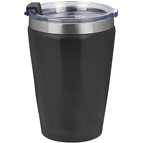 Additional Image 3 - a black and silver cup