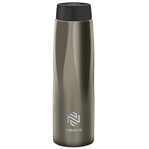 Additional Image 1 - a black and silver bottle