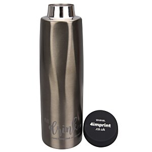 Additional Image 7 - a silver cylinder with a black circle