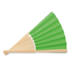 View Image 10 of 15 of Bamboo Folding Fan
