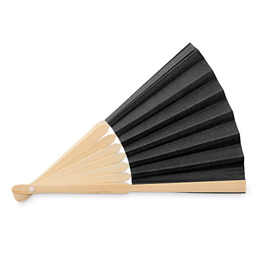 Additional Image 8 - a fan with black and tan stripes