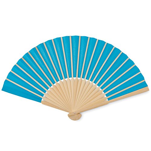 Additional Image 13 - a blue and tan fan