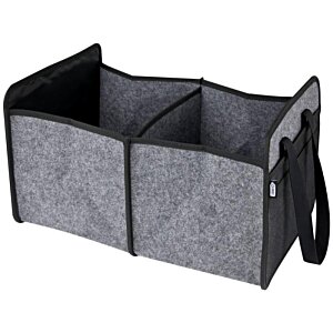 Additional Image 1 - a grey fabric box with a strap