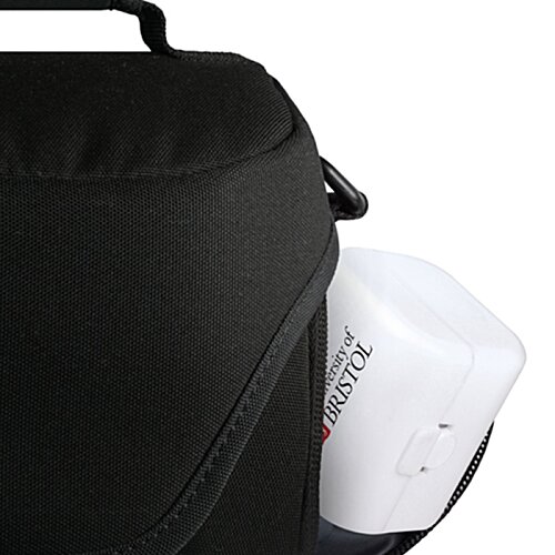 Additional Image 3 - a black bag with a white object in it