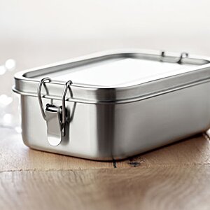 Additional Image 4 - a silver container on a table