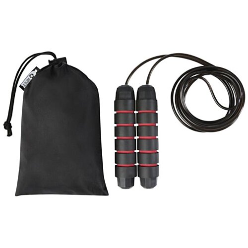 Additional Image 3 - a black bag with red and black straps