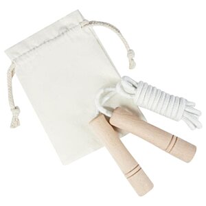 Additional Image 3 - a white bag with wooden sticks