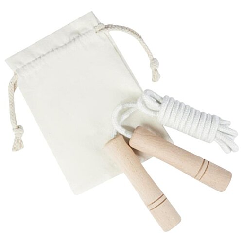 Additional Image 3 - a white bag with wooden sticks