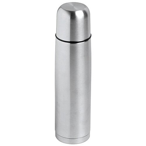 Additional Image 1 - a silver metal cylinder with a cap