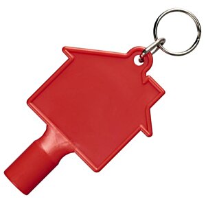 Additional Image 1 - a red house shaped whistle