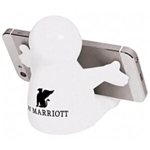 Additional Image 4 - a white object with a black logo