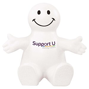 Additional Image 2 - a white toy with a smiley face