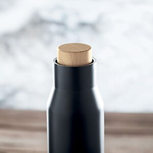Additional Image 6 - a black bottle with a brown top