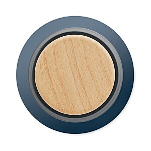 Additional Image 3 - a circular object with a wood circle in the middle