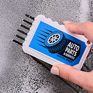 Additional Image 1 - a hand holding a blue and white device