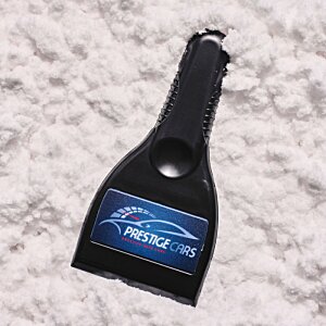 Additional Image 1 - a black plastic object with a blue label