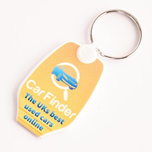 Additional Image 7 - a key chain with a key ring