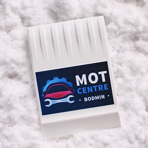Additional Image 2 - a white box with a blue and red logo