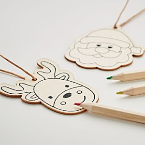 Additional Image 2 - a group of colored pencils on a white surface