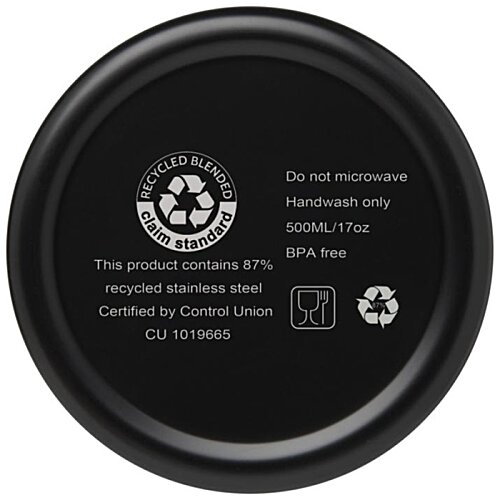 Additional Image 1 - a black circle with white text