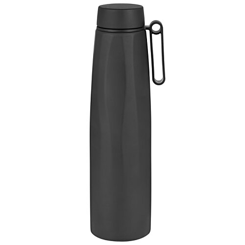 Additional Image 2 - a black water bottle with a handle