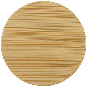 Additional Image 1 - a circular wood surface with a white background