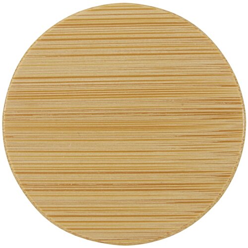 Additional Image 1 - a circular wood surface with a white background