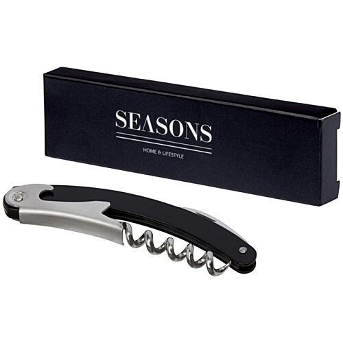 Additional Image 3 - a black and silver swiss knife