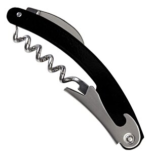 Additional Image 1 - a black and silver corkscrew