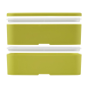 View Image 4 of 6 of MIYO Double Layer Lunch Box - Colours - Printed