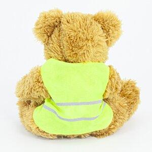 Additional Image 3 - a stuffed animal wearing a yellow vest